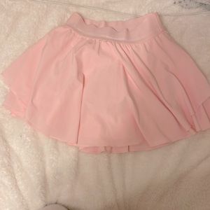 Pink skirt